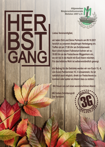 Herbstgang 2021