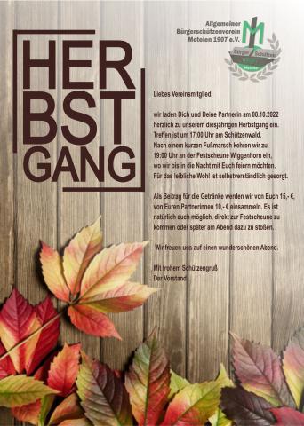 Herbstgang 2022