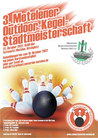 Kegelstadtmeisterschaft 2022